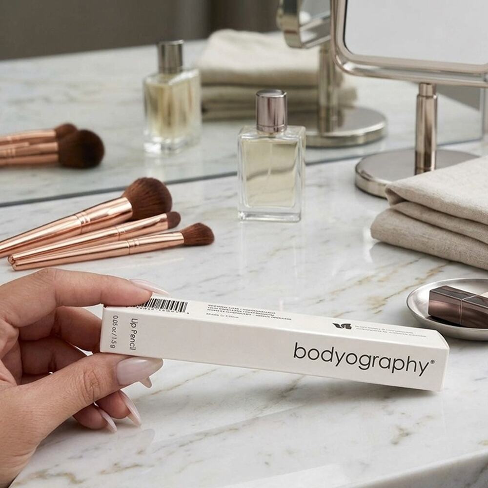 Bodyography Professional Lip Pencil - TIMBER - Matte Brown Nude Lip Liner NEW